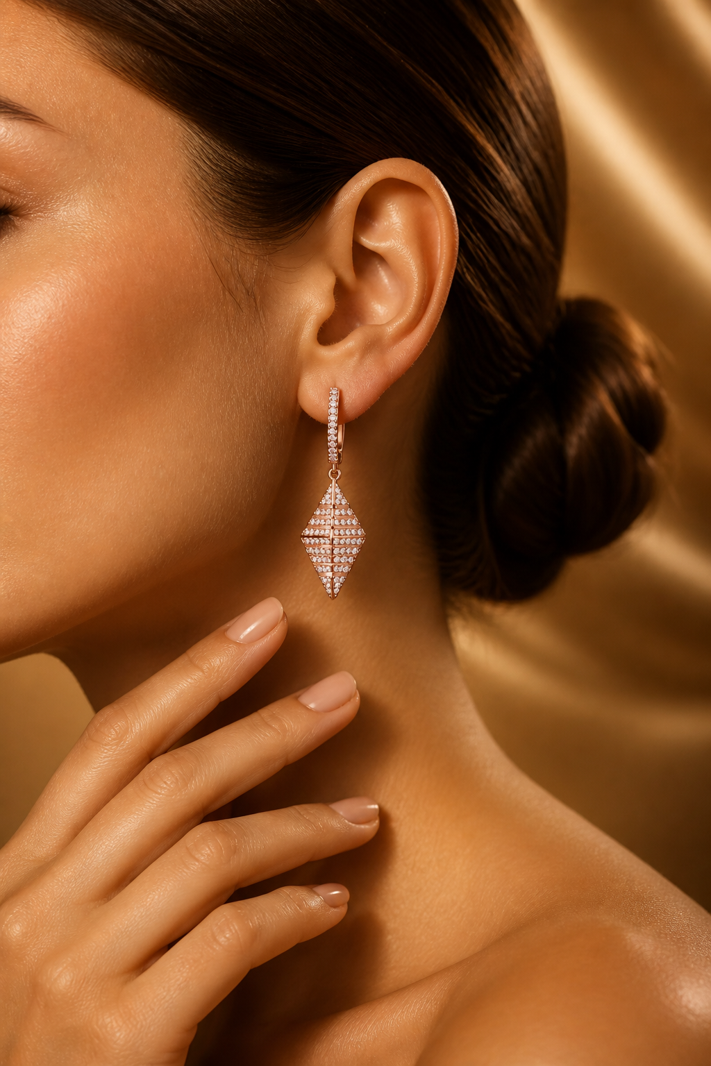 Boucle d'oreille Lou