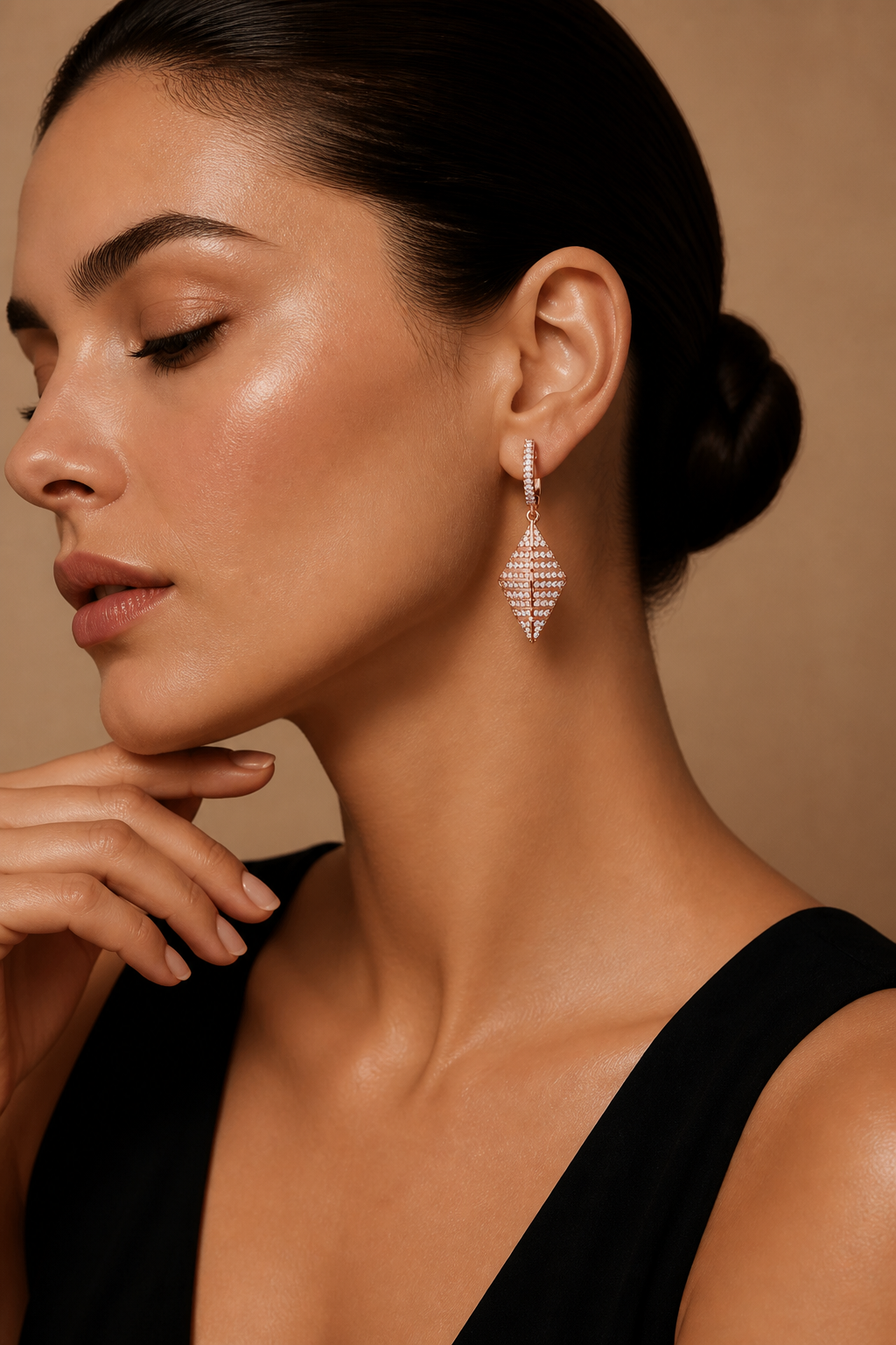 Boucle d'oreille Lou